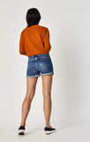 EMILY SHORTS IN MID INDIGO VINTAGE - Mavi Jeans