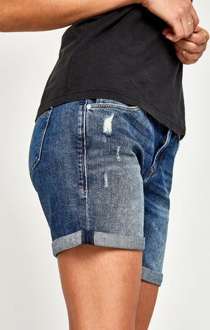 PIXIE SHORTS IN DARK VINTAGE - Mavi Jeans