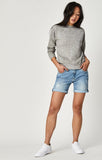 PIXIE SHORTS IN LT RIPPED VINTAGE - Mavi Jeans