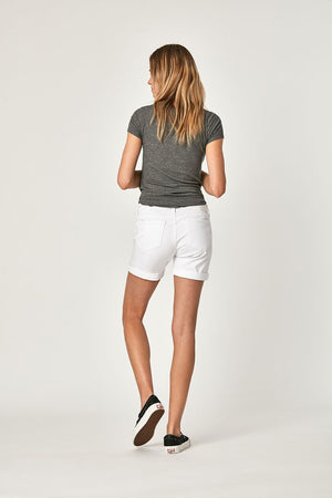 PIXIE SHORTS IN WHITE TRIBECA - Mavi Jeans