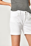 PIXIE SHORTS IN WHITE TRIBECA - Mavi Jeans