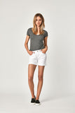 PIXIE SHORTS IN WHITE TRIBECA - Mavi Jeans