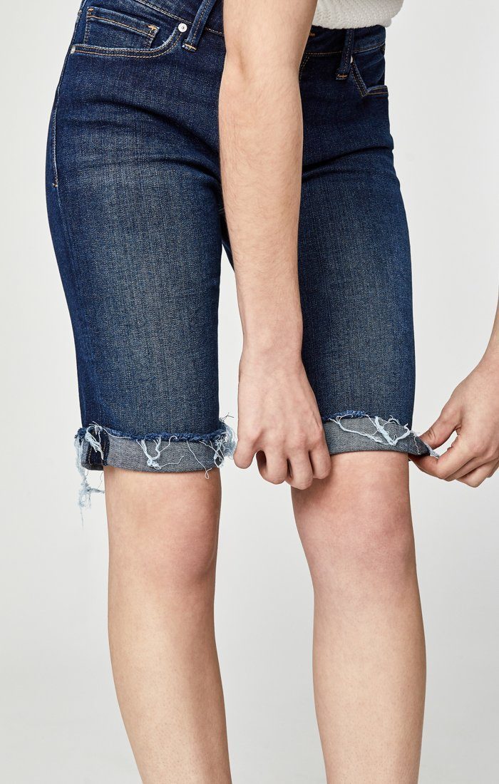 KARLY SHORTS IN DEEP BLUE TRIBECA - Mavi Jeans