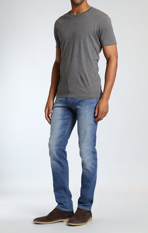 JAKE SLIM LEG IN MID BRUSHED WILLIAMSBURG - Mavi Jeans