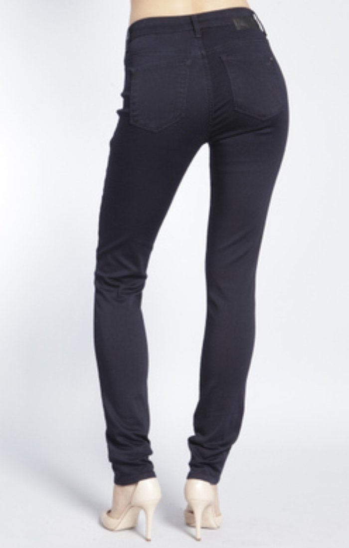 ALISSA SUPER SKINNY IN RINSE SATEEN SHANTI - Mavi Jeans