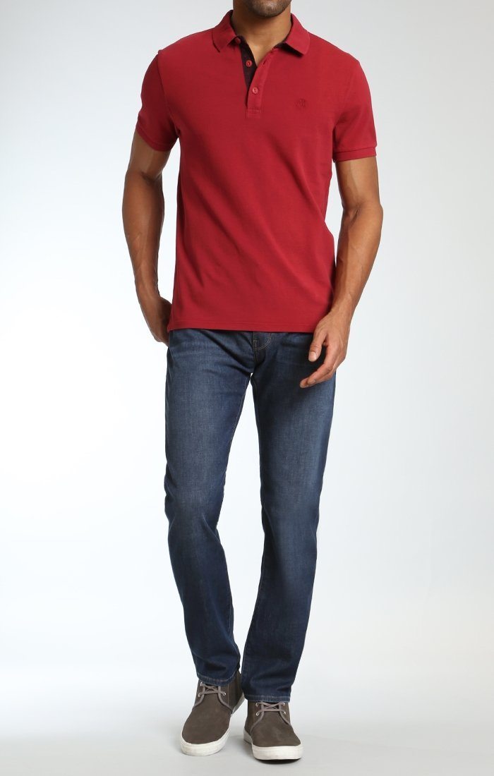 ZACH STRAIGHT LEG IN DARK SUMMER - Mavi Jeans