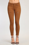 KARLINA SKINNY CARGO IN BRONZE BROWN TWILL - Mavi Jeans