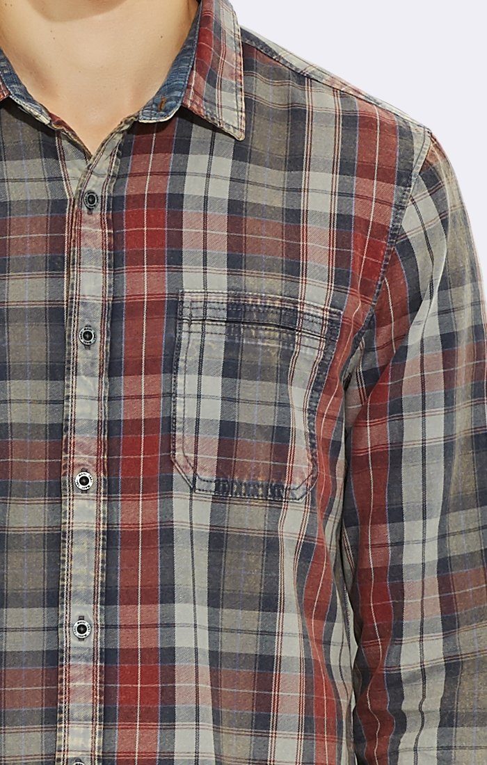 VINTAGE PLAID SHIRT - Mavi Jeans