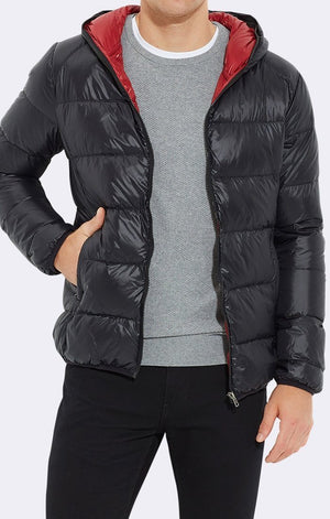 DOWN JACKET - BLACK - Mavi Jeans