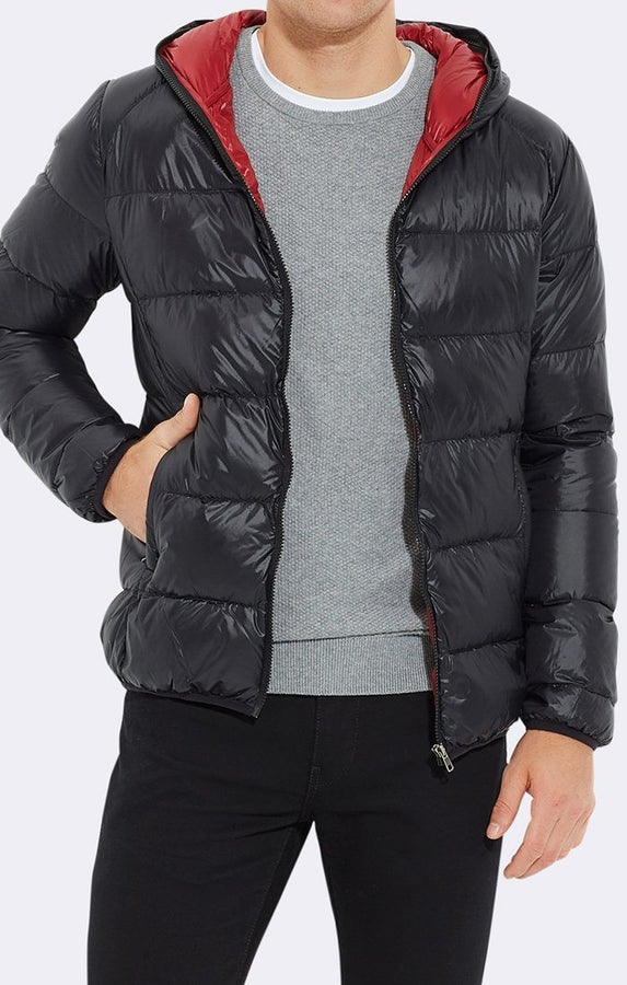 DOWN JACKET - BLACK - Mavi Jeans