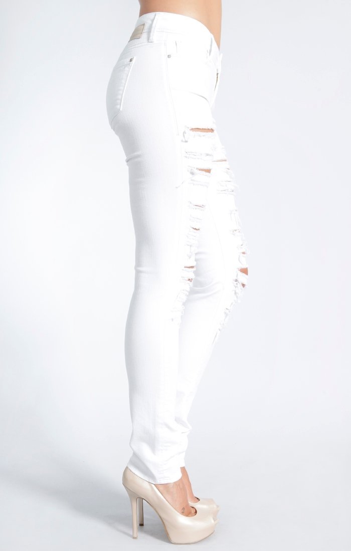 ALEXA SKINNY IN WHITE R-VINTAGE - Mavi Jeans