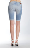 KARLY SHORTS IN SHADED RIPPED NOLITA - Mavi Jeans