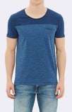 COLOR BLOCK POCKET TEE - Mavi Jeans