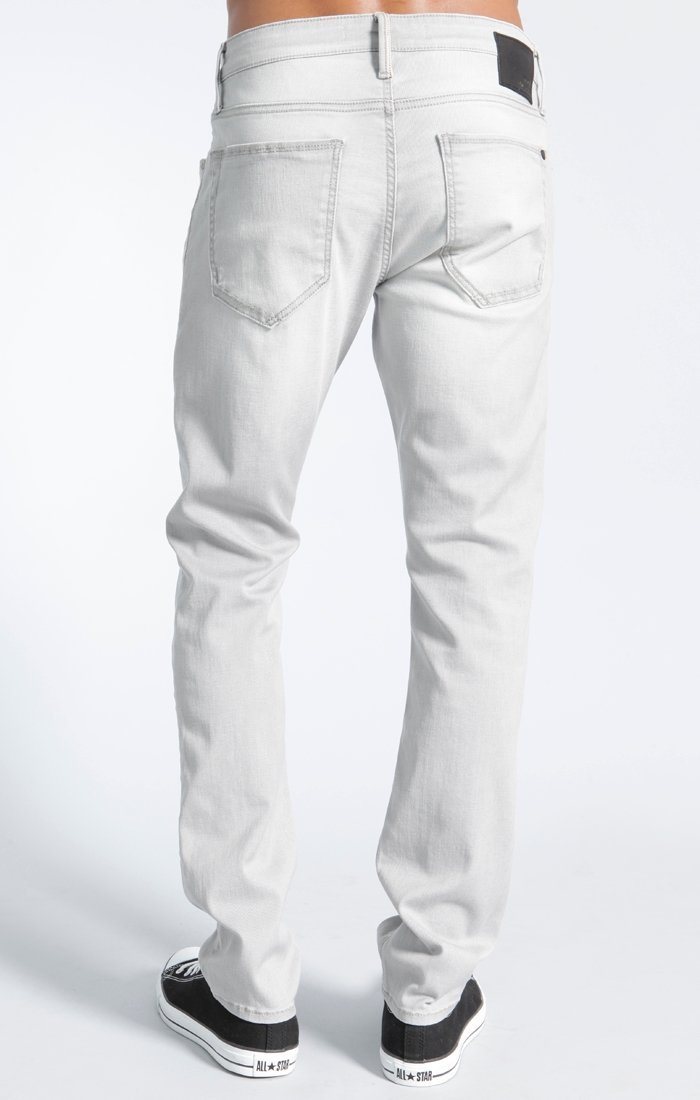 JAKE SLIM STRAIGHT LEG IN ICE GREY COOL WHITE EDGE - Mavi Jeans