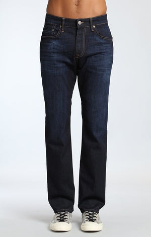 ZACH STRAIGHT LEG IN RINSE BRUSHED WILLIAMSBURG - Mavi Jeans