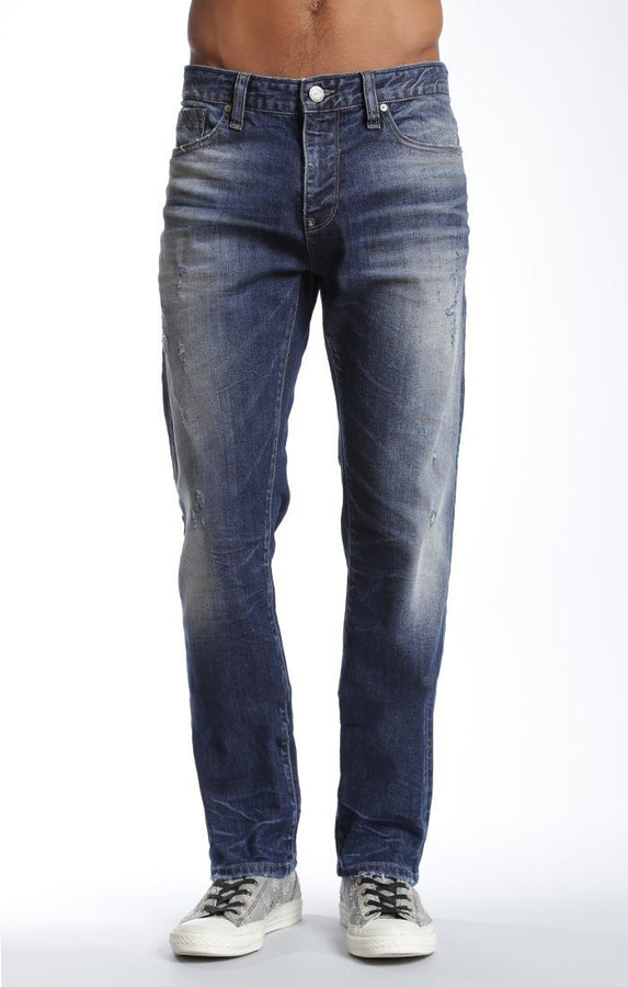 ZACH STRAIGHT LEG IN DARK USED AUTHENTIC VINTAGE - Mavi Jeans