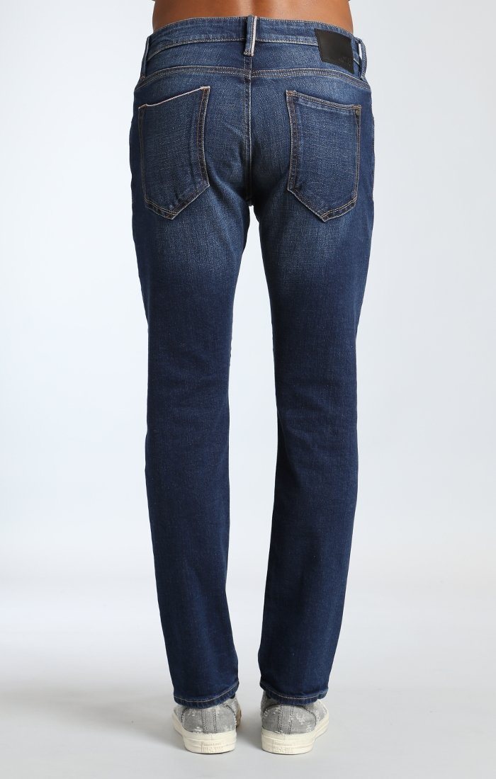 JAKE SLIM LEG IN DARK REAL SELVEDGE - Mavi Jeans