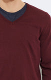 V-NECK SWEATER - FIG - Mavi Jeans