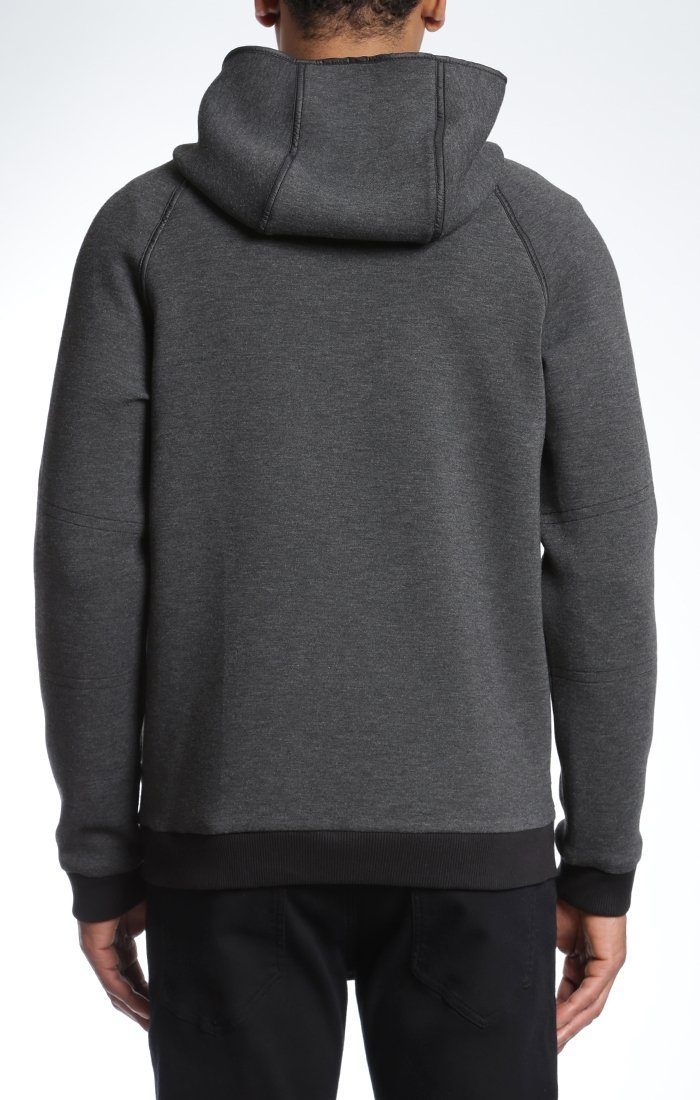 KEN HOODIE IN BLACK SCUBA - Mavi Jeans