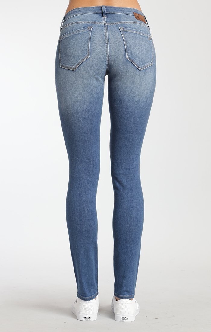 ADRIANA SUPER SKINNY IN MID USED TRIBECA - Mavi Jeans