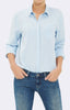 CLASSIC STRIPED BUTTON-DOWN SHIRT - Mavi Jeans