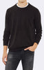 CREW NECK SWEATER - BLACK - Mavi Jeans