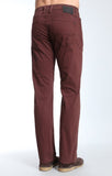 ZACH STRAIGHT LEG IN BURGUNDY TWILL - Mavi Jeans