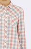 PLAID SHIRT - DESERT SAND CHECK - Mavi Jeans