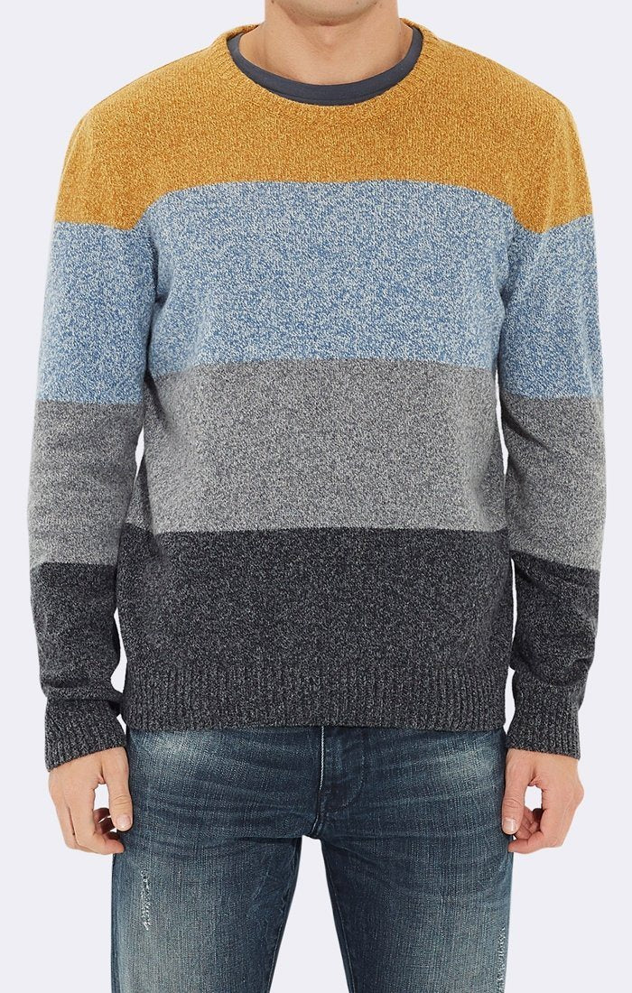 FOUR COLOR BLOCK SWEATER - Mavi Jeans