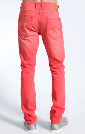 JAKE SLIM LEG IN RED - Mavi Jeans