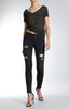 ADRIANA SUPER SKINNY IN GOLD PATCHED - Mavi Jeans