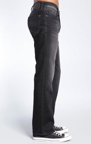 MATT RELAXED STRAIGHT LEG IN BLACK BRUSHED YALETOW - Mavi Jeans