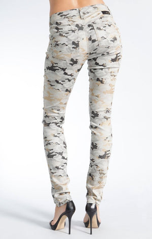 ALEXA SKINNY IN GOLD CAMO - Mavi Jeans