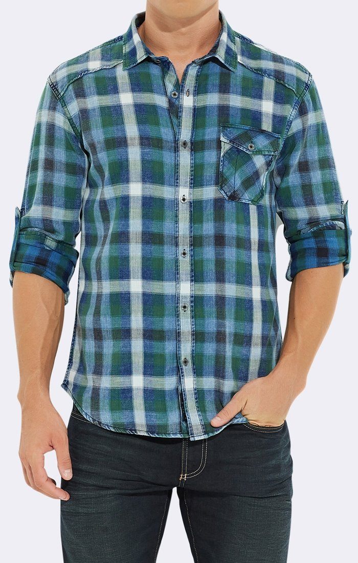 POCKET CHECKED SHIRT - Mavi Jeans