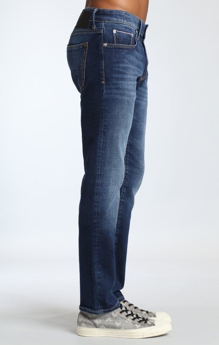 JAKE SLIM LEG IN DARK REAL SELVEDGE - Mavi Jeans