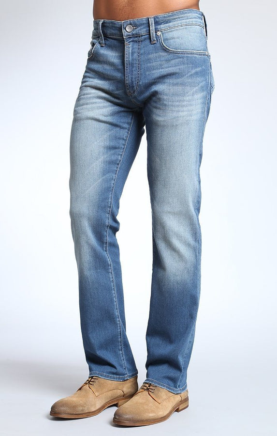 ZACH STRAIGHT LEG IN MID SHADED WHITE-EDGE - Mavi Jeans