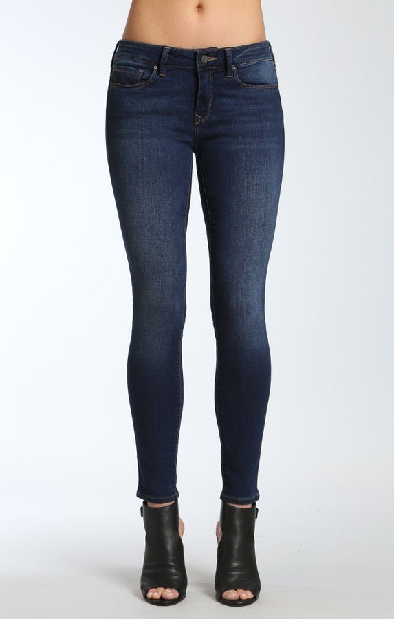 ADRIANA SUPER SKINNY IN DARK TRIBECA - Mavi Jeans