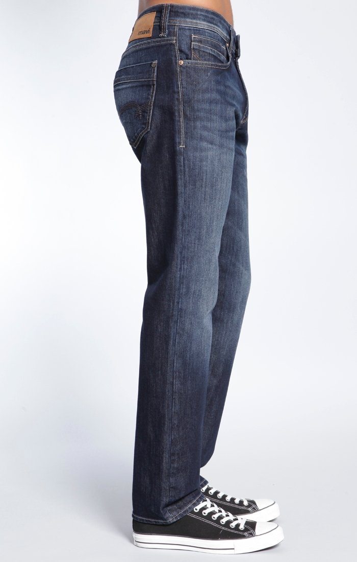 MYLES STRAIGHT LEG IN RINSE BRUSHED COOPER - Mavi Jeans