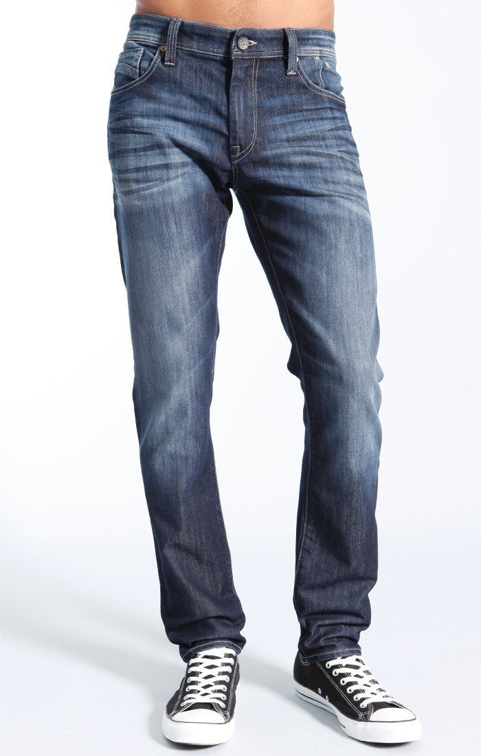 JAKE SLIM LEG IN DARK COOPER - Mavi Jeans