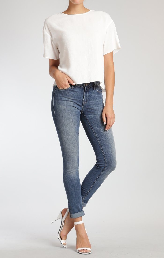 ADRIANA SUPER SKINNY IN USED TRIBECA - Mavi Jeans