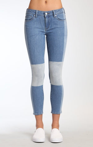 ADRIANA ANKLE SUPER SKINNY IN INDIGO BLOCKING ICON - Mavi Jeans