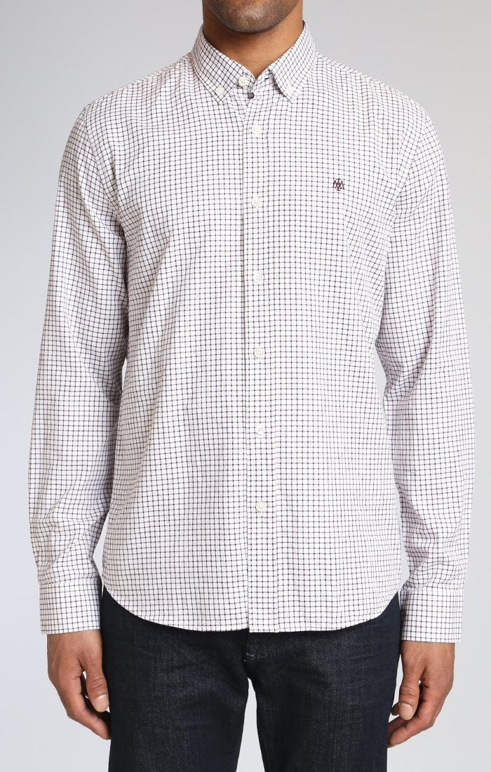 WINDOWPANE FITTED SHIRT - Mavi Jeans