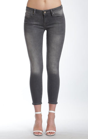 ADRIANA ANKLE SUPER SKINNY  IN GREY TRIBECA - Mavi Jeans