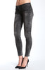 CHLOE SKINNY BIKER IN SMOKE COATED - Mavi Jeans