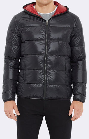 DOWN JACKET - BLACK - Mavi Jeans