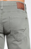 ZACH STRAIGHT LEG IN ARMY GREEN TWILL - Mavi Jeans