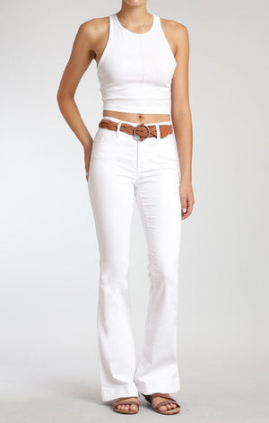 SHEENA FLARE IN WHITE - Mavi Jeans