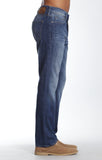 MYLES STRAIGHT LEG IN DARK BRUSHED PORTLAND - Mavi Jeans