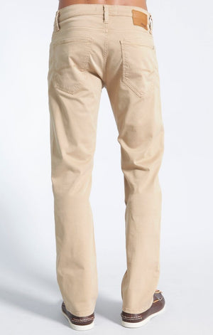 ZACH STRAIGHT LEG IN TAN TWILL - Mavi Jeans