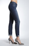 EMMA SLIM BOYFRIEND IN DARK GOLD TENCEL - Mavi Jeans